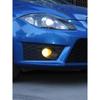 metyoucar For SEAT Leon MK2 2008-2012 PVC Yellow Car Front Fog Lights Film Trim Sticker Car Accessories
