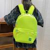 Women's Lightweight Backpack Contrast Student Schoolbag Color Block Travel Backpack