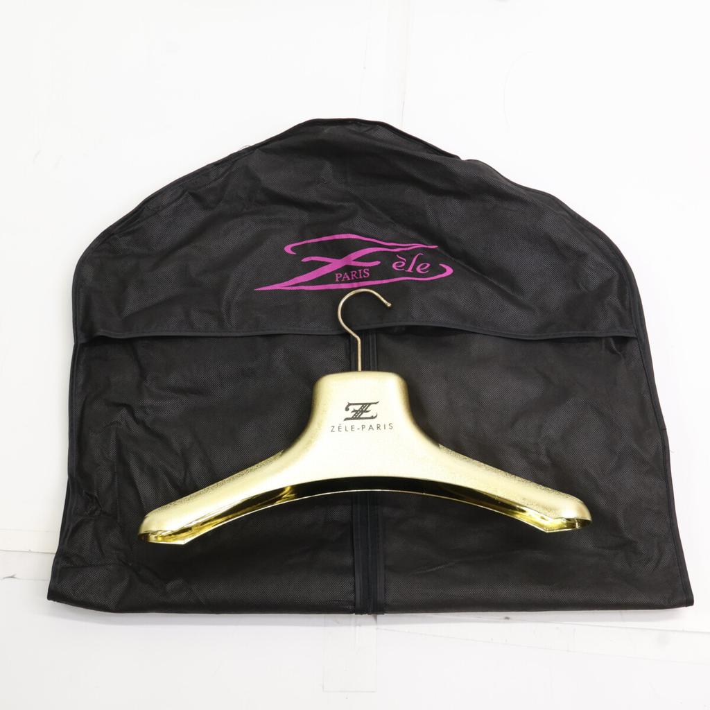 ZELE-PARIS Deerskin Perforated Zip-Up Hoodie Jacket 48 blueUsed