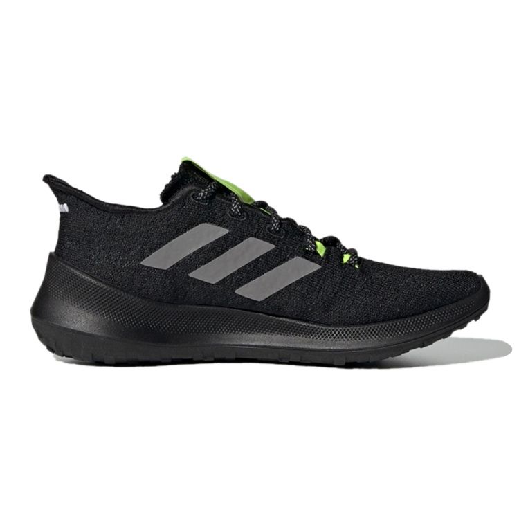 Adidas Sensebounce+ Breathable Low-Top Kids Running Shoes Kids Running Shoes Black EE4032