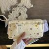 Handheld Pencil Pouch Flower Pen Bag Durable Stationery Storage Bag  Gift