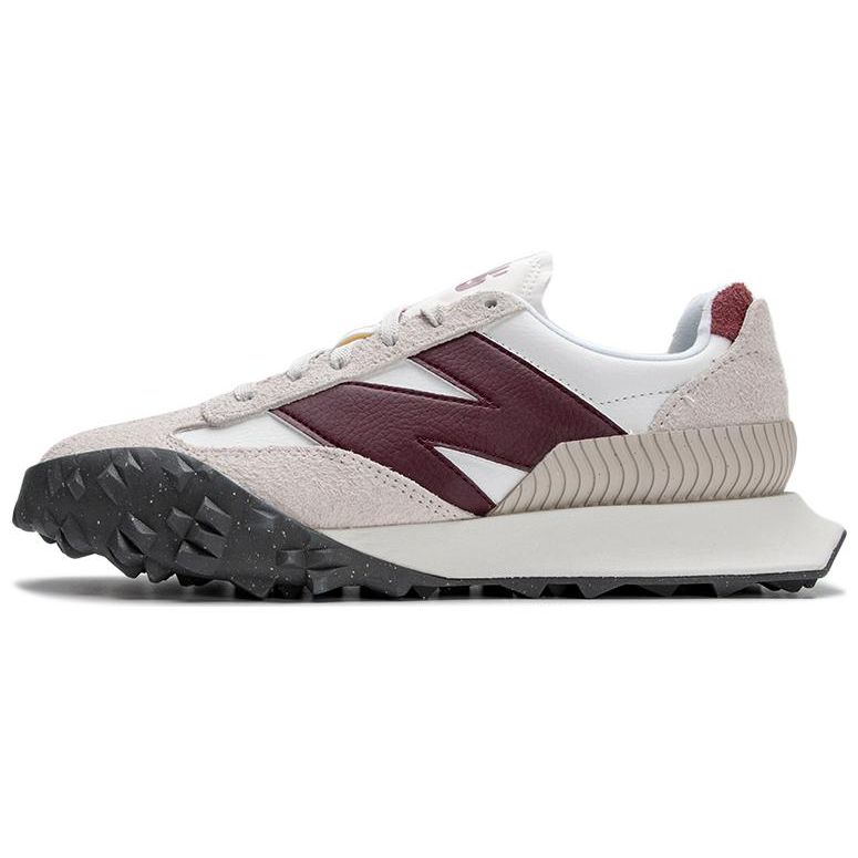 New Balance XC-72 White Moonbeam NB Burgundy Unisex UXC72FR-D 40.5