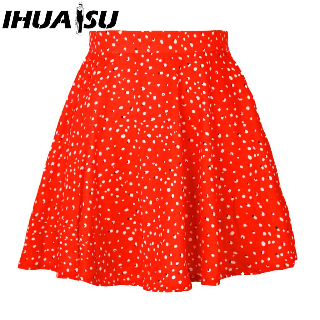 IHUASU Women's Fashion Casual Summer Spring Skirt