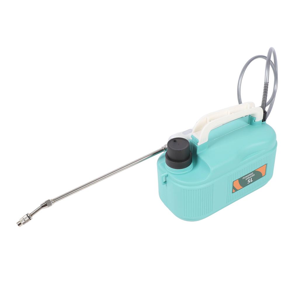 Electric Garden Sprayer 3.7V 5L 2000mAh Anti Leakage Battery Powered Sprayer with Telescope Wand