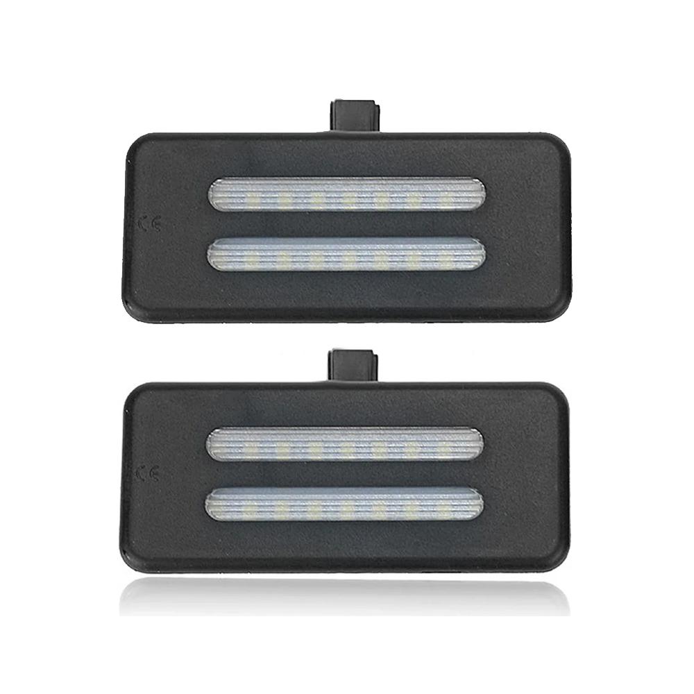 For BMW X5 E70 X3 F25 E90 E91 E92 E60 E61 X6 E71 Energy Saving Car LED Interior Sun Visor Vanity Mirror Lamps Reading Lights