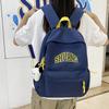School Bag Ins Niche Junior High School Students Korean College Style 2025 New Versatile Backpack Light Travel Backpack