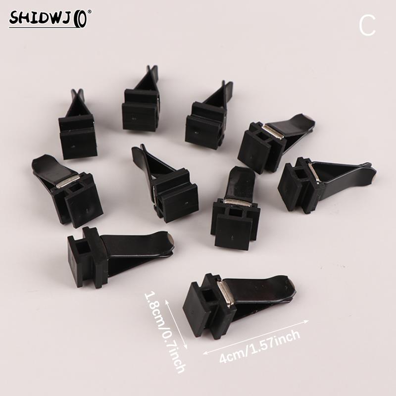 Creative 10Pcs/set Car Air Outlet Perfume Clip Accessories Car Perfume Holder Air Outlet Card Slot Clamp Accessories