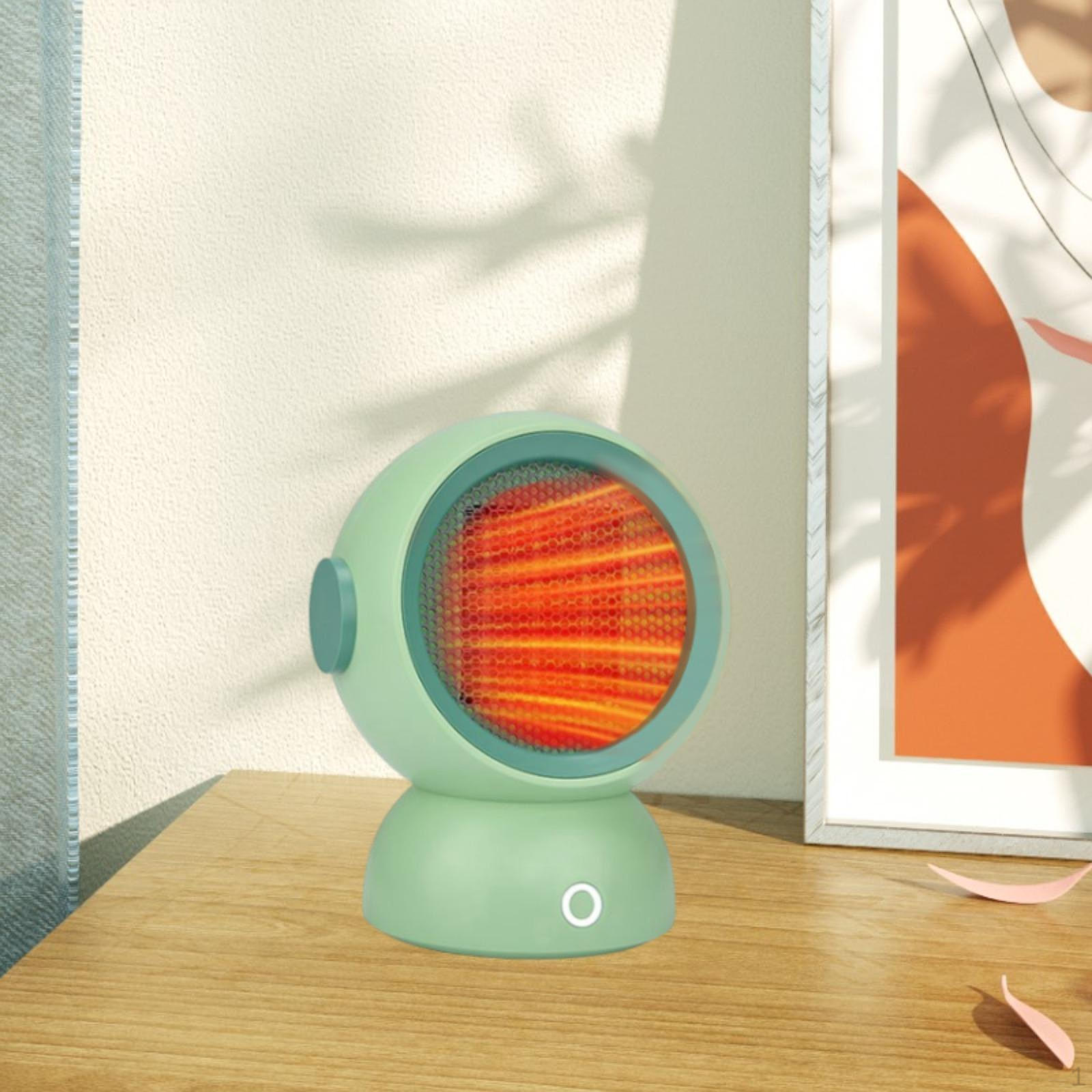 

Электрический обогреватель, машина для обогрева спальни, защита от перегрева, портативный вентилятор зелёный