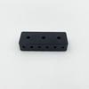 Brass 6-String Headless Electric Guitar String Locks Electric Guitar Fixed Nut Electric Guitar Saddle Bridge String Plate