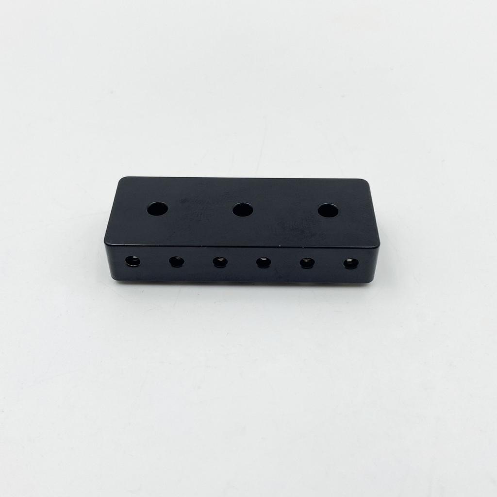 Brass 6-String Headless Electric Guitar String Locks Electric Guitar Fixed Nut Electric Guitar Saddle Bridge String Plate