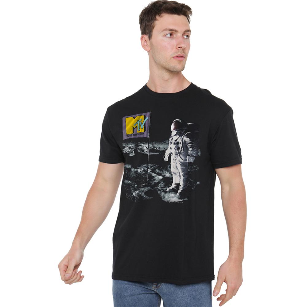 MTV Unisex Adult Moon Walk T-Shirt