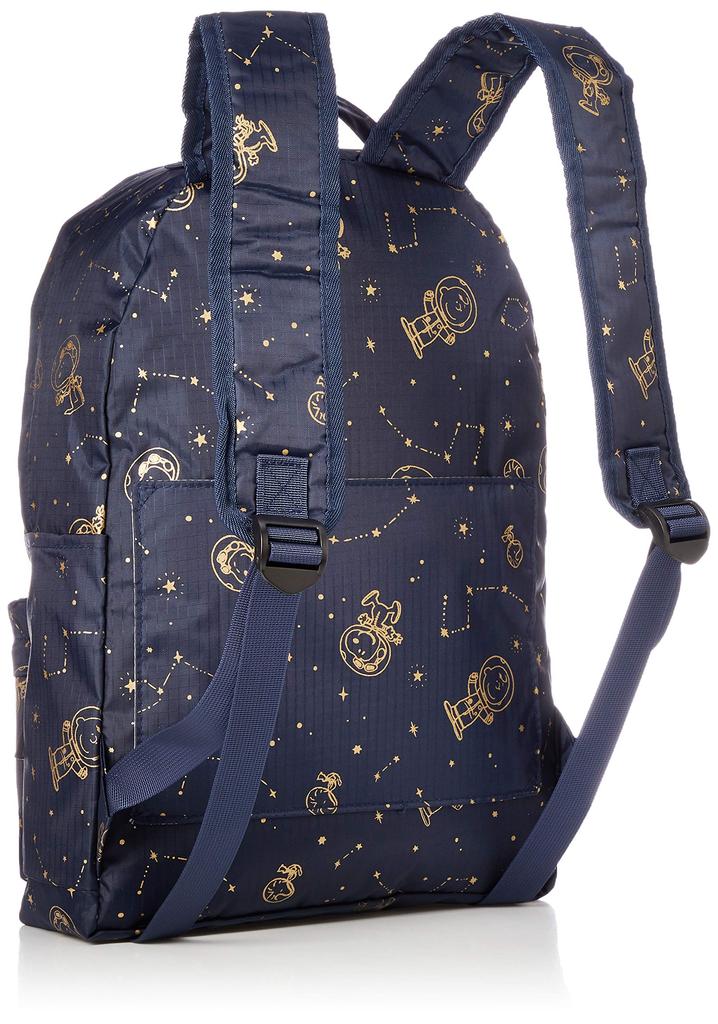 Hapitas(R) Snoopy Folding Backpack PN45. Astro Starry HAP0112 PN45 Free Size