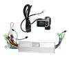 Electric Scooter Control with 124DX LCD Display Panel with Switch 36 48V 350W Motor for Electric Bike Scooter
