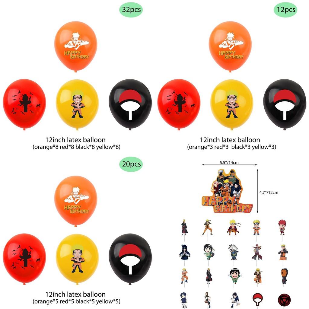 Brighten Up Your Party With Naruto Anime Themed Party Decorations