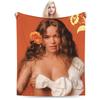 Karol G Tropicoqueta Blankets Quality Warm Soft Throw Blanket Winter Girls Boys Bedroom Pattern Bedspread
