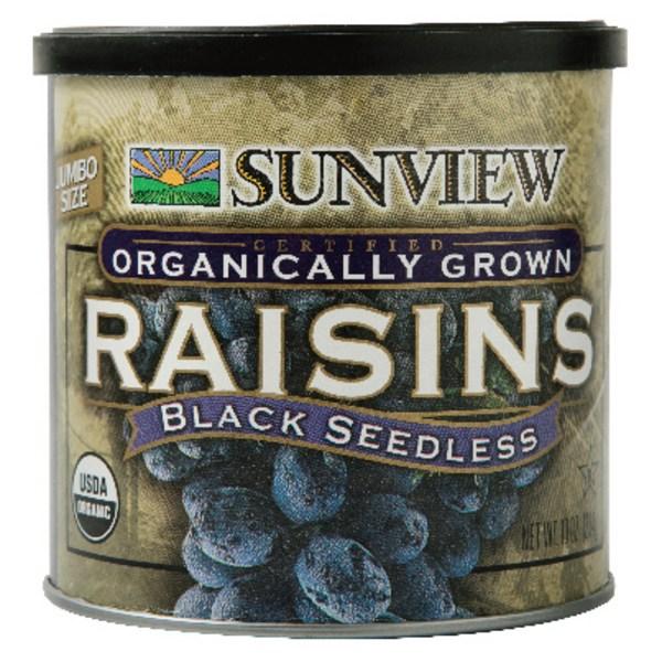 Sunview Organic Raisins, 284g, 1 piece, Korean nuts