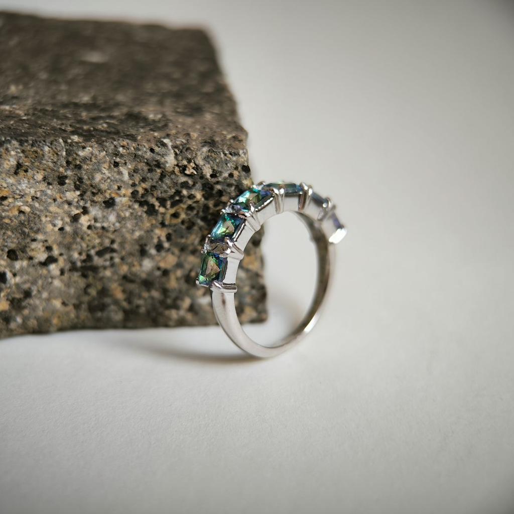 Silberring mit Mystic Topas 1,517ct, Gewicht des Produkts 3,31 g (2182511)