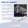 Refrigerator Thermistor 242278801 Round Head Temperature Detector Replacement Temperature Sensor for Refrigerators