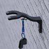 Motorcycle Helmet Wall Rack Hook Mount Helmet Storage Display Shelf for Bedroom Entryway Garage Use