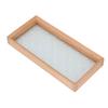 Bathtub Tray Beech Wood Delicate Look Pressure Resistant Versatile Tub Tray for Wine Coffee Tea