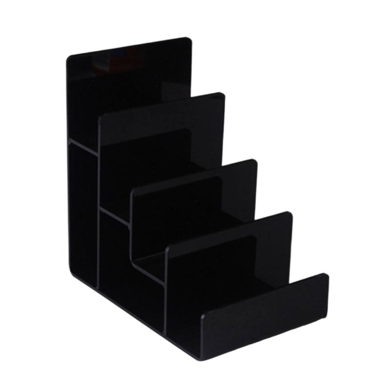 Tiered Acrylic  Shelf Visible Storage Solution For Accessories Home Shop Use Handbag Purse Display Shelf Rack