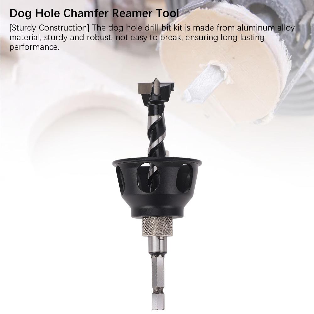 20mm Size Vertical Drill Guide Ergonomic Handle Straight Hole Drilling Fixture  For Bench Use