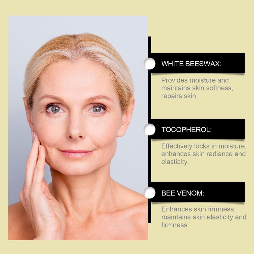 Bijenvergif Microneedling Pleisters: Hydraterende, Vochtinbrengende, Verstevigende, Verhelderende, Voedende Gezichtsverzorging