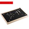 Bamboo Wood Jewelry Display Tray for Rings and Earrings