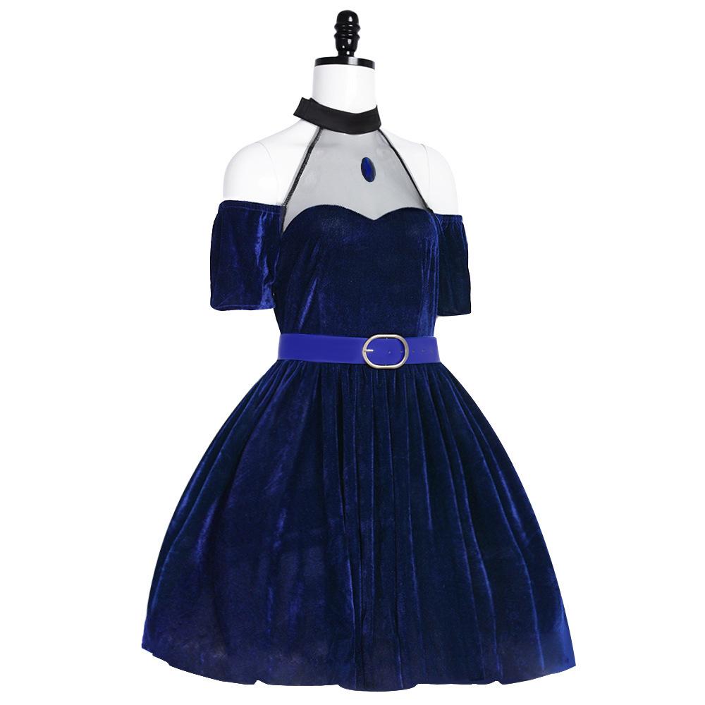 Alien Stage Cosplay Costume Mizi Iron Wire Lotus Halloween Dress Cosplay Short Skirt