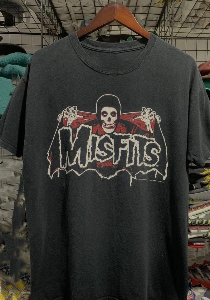 Misfits Band Tshirt Misfits Black Short Sleeve Unisex Tshirt E1055 4XL