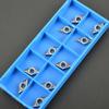 10pcs DCGT070202-AK DCGT21.50.5-AK H01 Carbide Inserts for Aluminum Blade