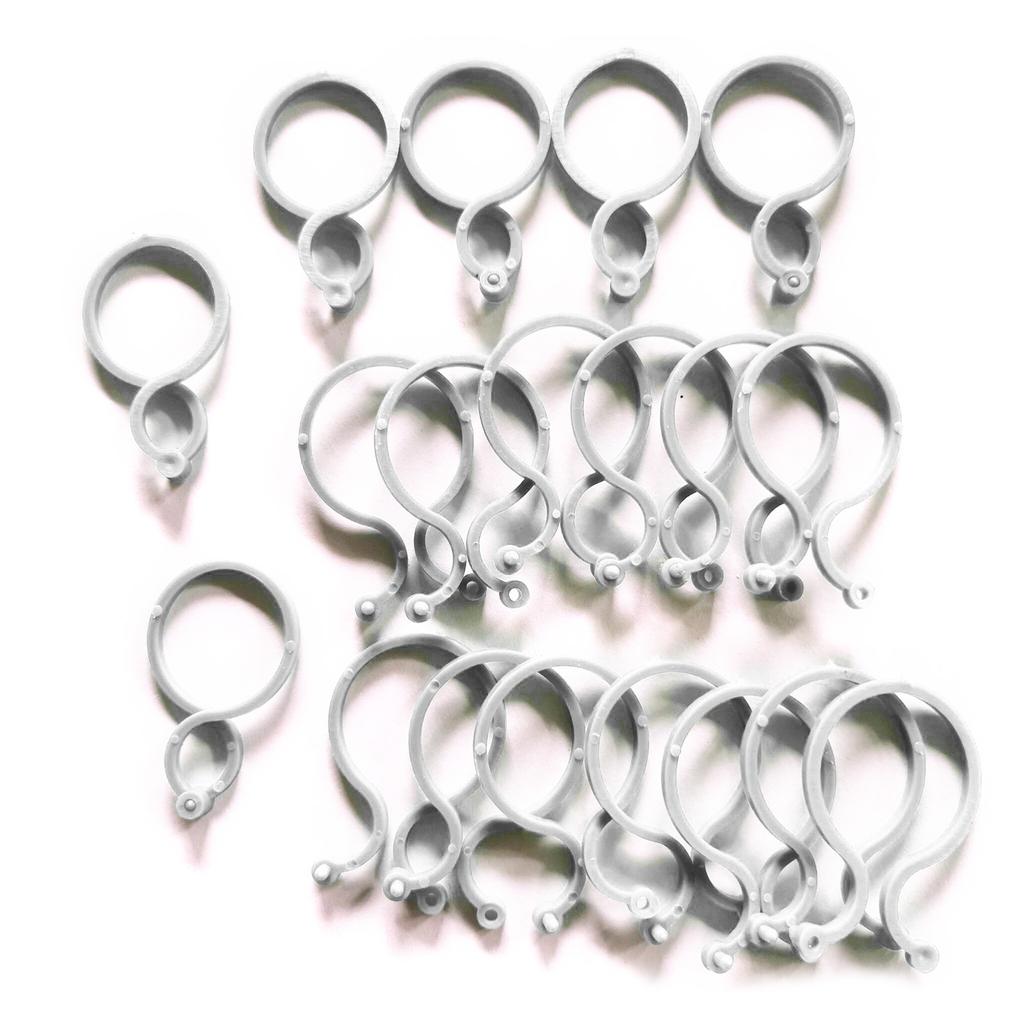 50Pcs Garden Vine Strapping Clips Plant Bundled Buckle Rings Holder Tomato Garden Plant Stand Garden Decors Accessories