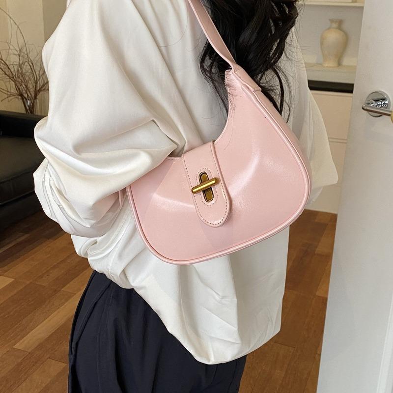 High-value small bag women's summer new fashion messenger bag commuter shoulder armpit bag small square bag