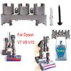 Uchwyt do przechowywania głowicy szczotki Akcesoria do odkurzacza Dyson V7 V8 V10 Części Stojak Mocowanie narzędzi Półka Uchwyt ścienny