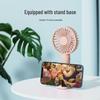 2025 Mini USB Portable Silent Handheld Fan for Office & Students - Free Logo Gift