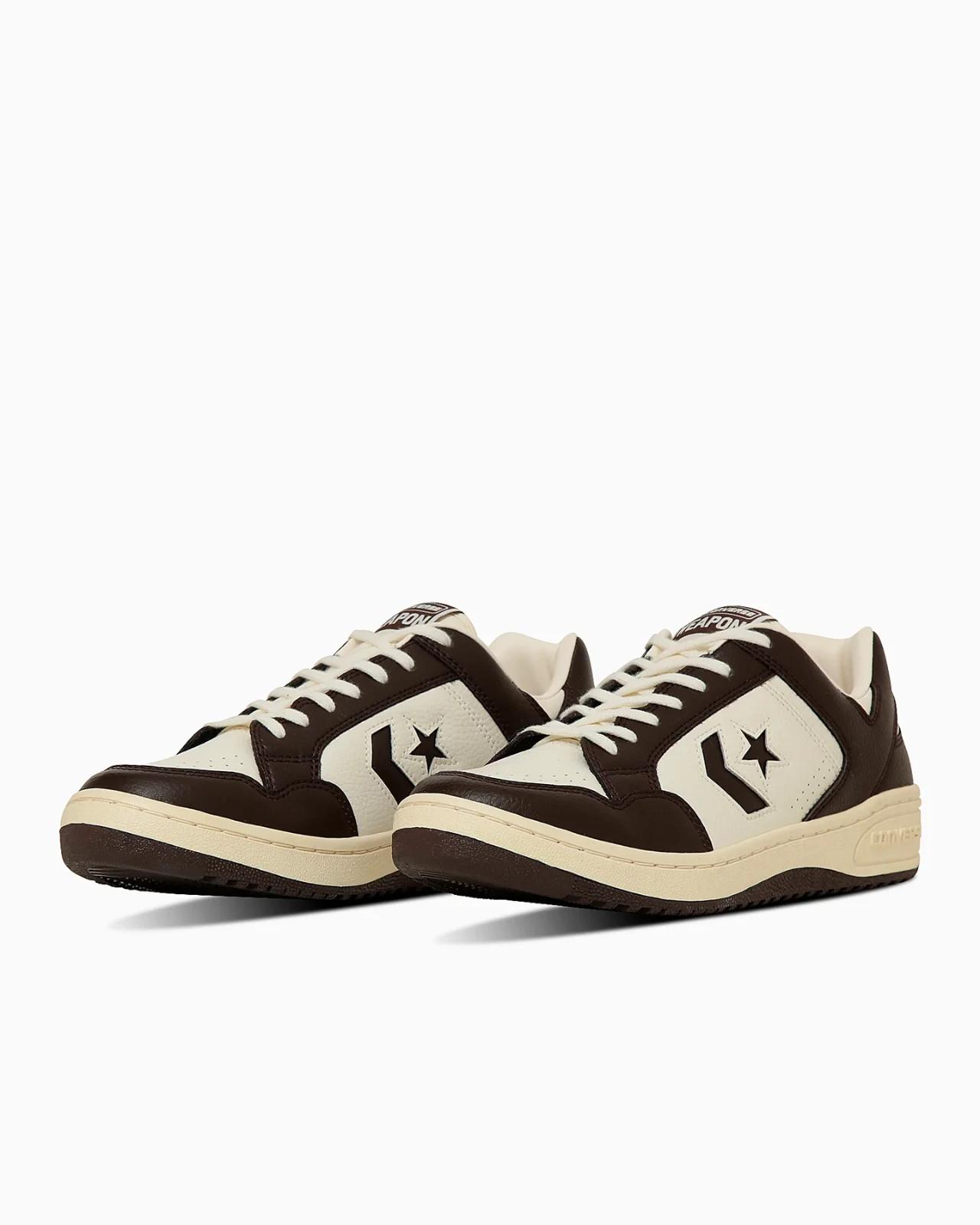 33701920 Converse Weapon SL OX Off White Brown (Men s) 7.5