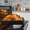 Carbon Steel Chicken Roasting Pan Rectangular Cake Pan Durable Lasagna Pan  Oven
