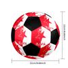 SK Prague Slavia Indoor Soccer Ball Colorful Machine Stitched PVC Size 5 Team Training Competition Ready Durable High-Bounce Cool Sports Gift