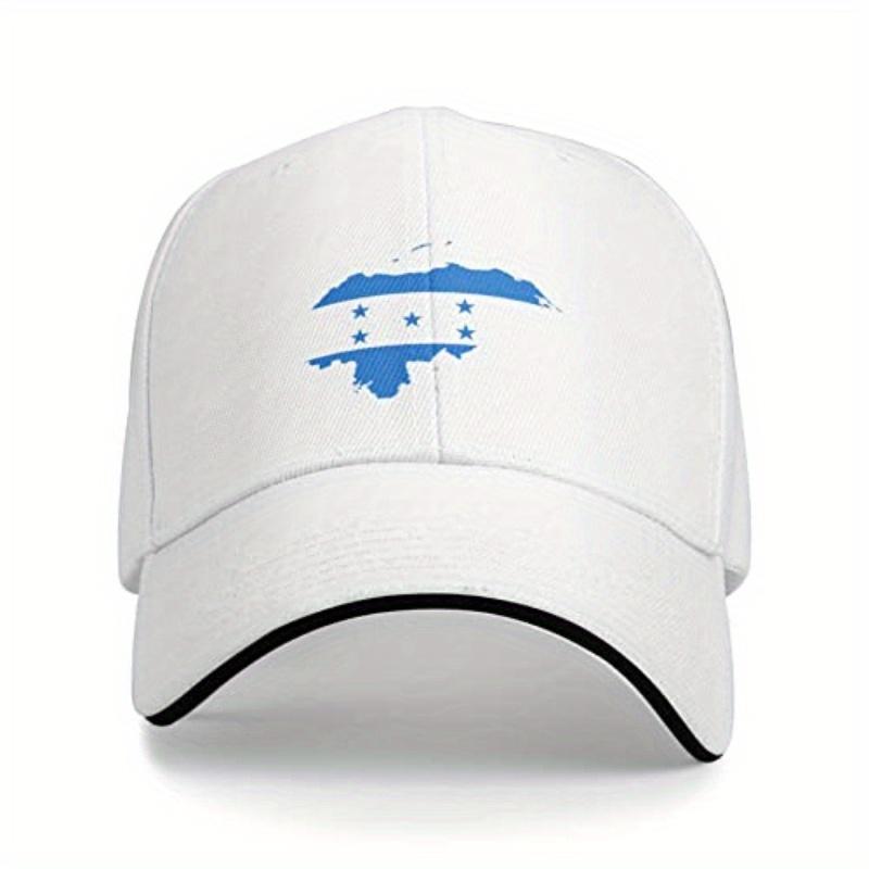 Adjustable Honduras Terrain Map Baseball Cap For Men Women Casual Duck Tongue Hat Casquette