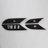 For Toyota Hilux 2024 ABS Carbon Fiber Car Windows Lift Switch Panel Cover Trim Decoration Accessories-A87Q