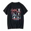 Survivor Print T-Shirt s Konzertstil Lässiges und Bequemes Baumwoll-T-Shirt Streetwear Top für Unisex und Damen