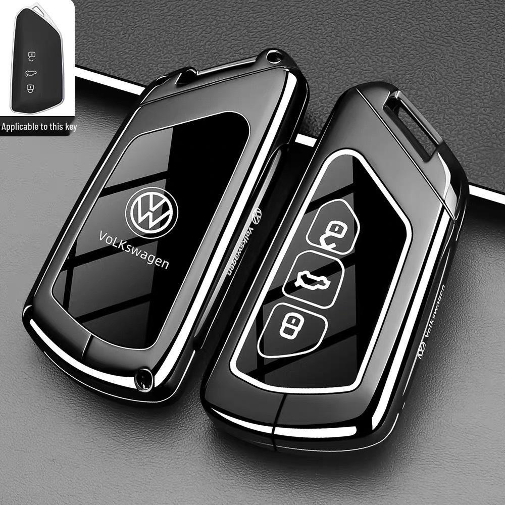 Volkswagen Lavida, Polo, Lamando, Passat, Touareg, Tiguan, Teramont, Touran Schlüsselhülle und Autoschnalle.