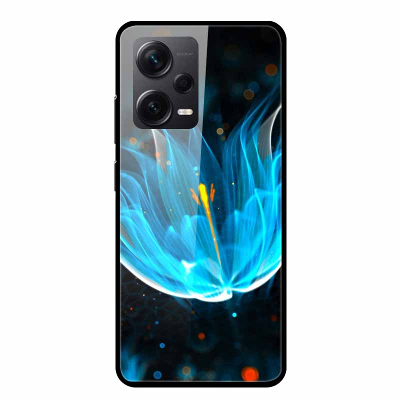 Tempered Glass Cases For Redmi Note 12 Pro Plus 5G Covers Note12 Hard Back Covers for Xiaomi Redmi Note 12 Pro Capas Protective