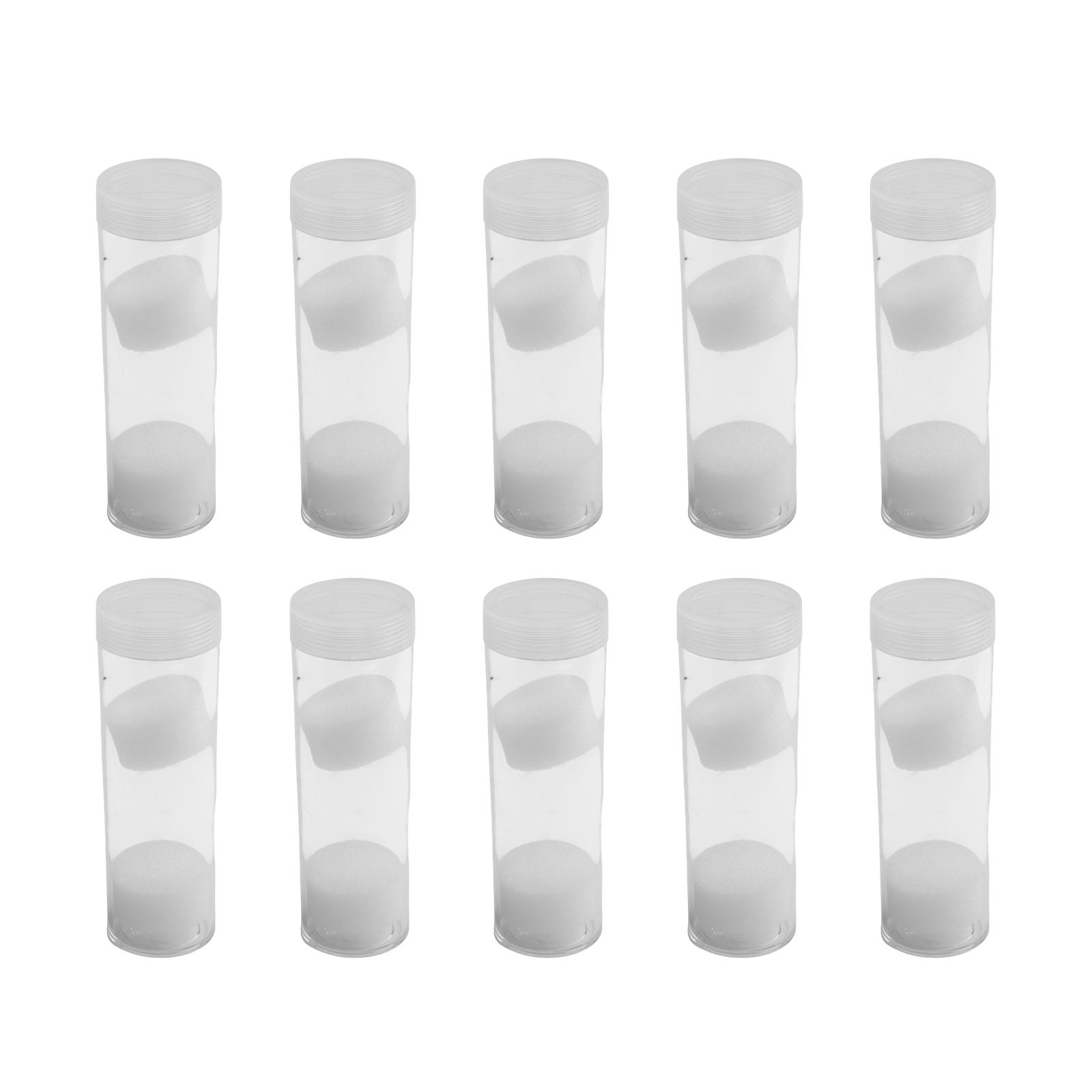 

Portable Coin storage tube Holder Tube Transparent Protection Collection