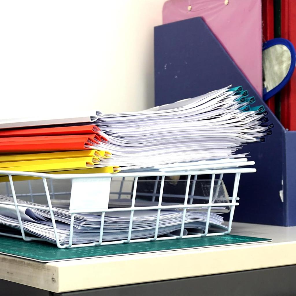 100Pcs Binding Bars, 10mm Binding Bars Slide Grip 70 Sheets Capacity A4 Size Report Binder Presentation for Report Cover Resume