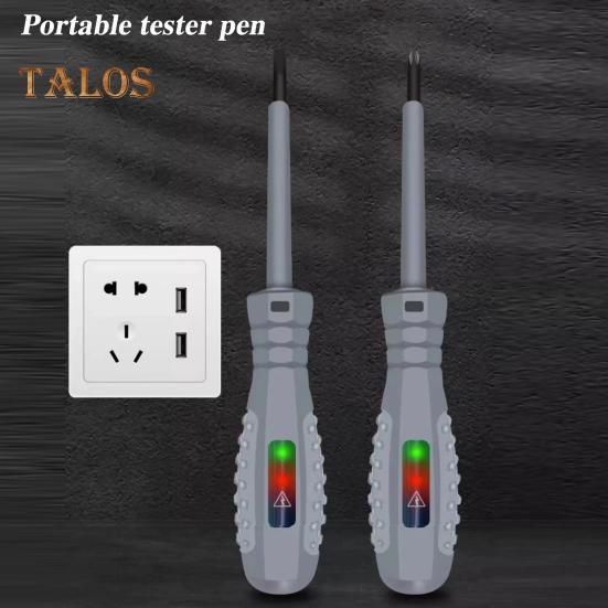 Testerstift, magnetischer Schraubendreher mit hohem Drehmoment, Stromdetektor mit ergonomischem Griff, multifunktionaler Spannungstester-Schraubendrehersatz