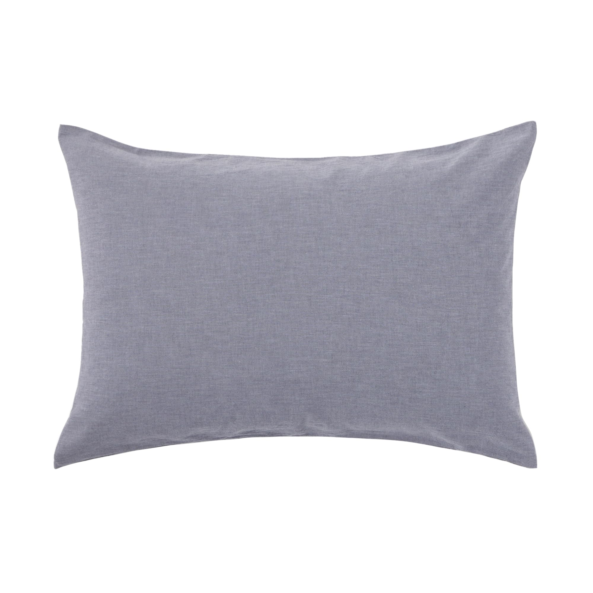 

Чехол для подушки MUJI Washed 43 x 63 см Navy 84095979 тёмно-синий