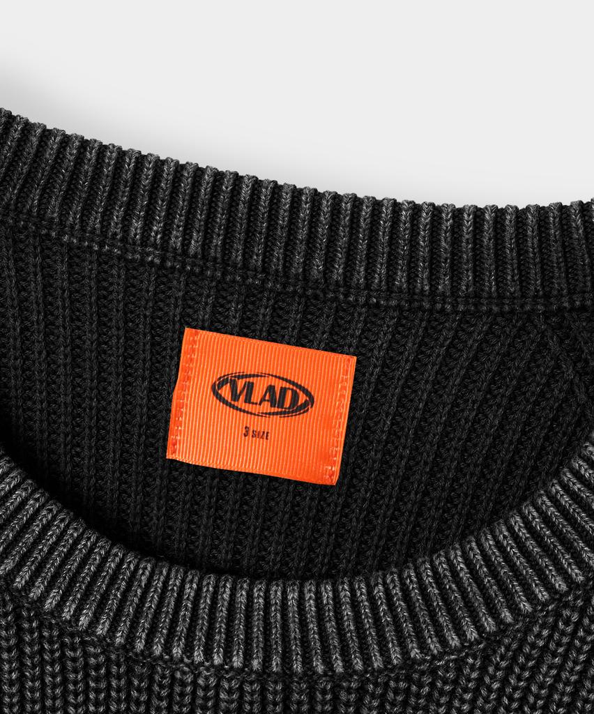 Dimiteulibeullaeg Vlad Pigment Raglan Hacci Round Knit_Pigment Charcoal