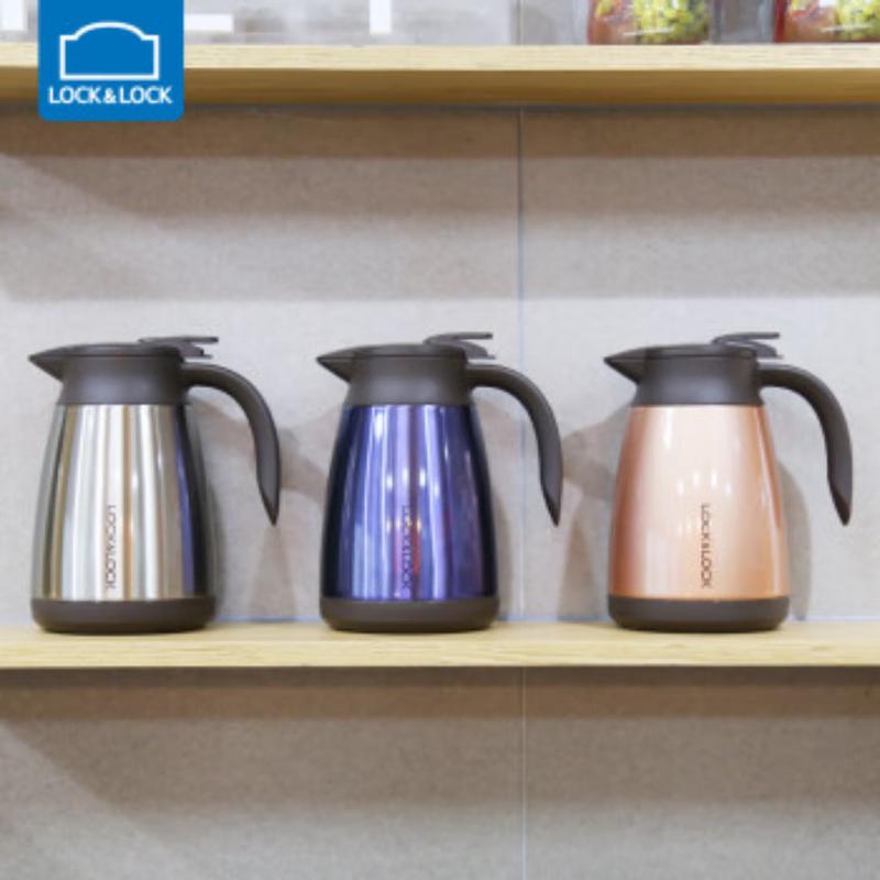LOCK&LOCK LHC1434 Elegant 1.9L Vacuum Insulated Stainless Steel Pot