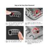(Purple) Key Lock Box for Outside Wall Mount Combination Lockbox for House Keys - Key Hiders To Hide a Key Outside -Key Safe Storage Lock Box